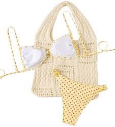 Shein Kétrészes Pöttyös Bikini M - allegro - 2 095 Ft