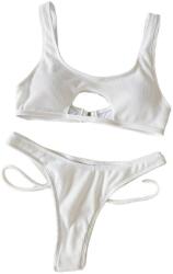 Shein 2 Részes Bordázott Bikini Szett