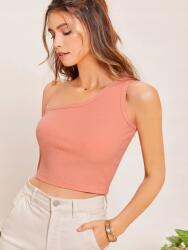 Shein KC02312 Shein Crop Top Egy Vállra (18) S