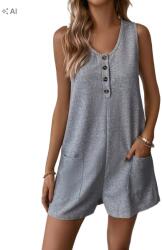 Shein Laza Overál Gombokkal M