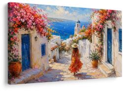 Dovido Tablou uliță de vară spre mare - 30x20
