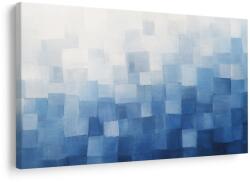 Dovido Tablou abstracție geometrică albastră delicată - 30x20