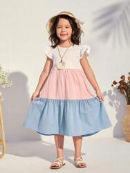 Shein LC92218 Shein Lány Nyári Ruha Többszínű Fodros (24) 110