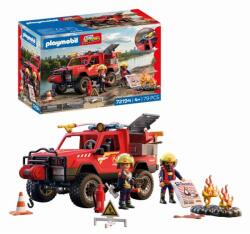 Playmobil - Jucarie de rol Masina Pickup de pompieri (PM72194)