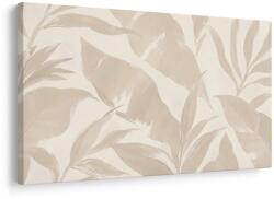 Dovido Tablou frunze tropicale bej delicate - 150x100