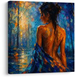Dovido Tablou fată singuratică lângă apă - 20x20