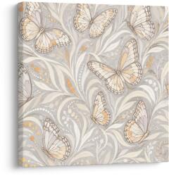 Dovido Tablou fluturi pastel printre frunze - 30x30