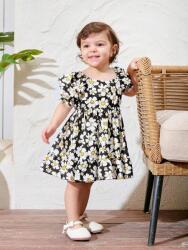 Shein DC23104 Shein Lány Nyári Ruha Virágmintás (24) 80