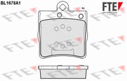 FTE set placute frana, frana disc FTE 9010287 (9010287)