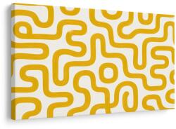 Dovido Tablou model geometric retro galben - 150x100