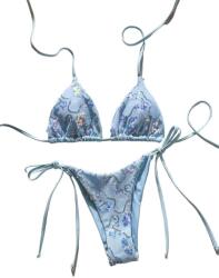 Shein Kötött Bikini Flitteres Mintával S