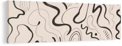 Dovido Tablou joc minimalist de tușe libere - 150x50