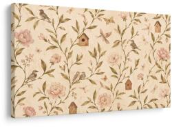 Dovido Tablou păsărele gingașe printre flori - 30x20