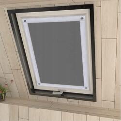  EuroHome Ablakredőny 100% Sötétítés fúrás nélkül szürke 96x120 cm (LX096120GY)