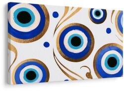 Dovido Tablou ochi albastru cu ornamente - 90x60