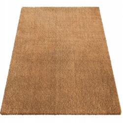 Dywanpol Fürdőszobai csúszásgátló szőnyeg Camel Shaggy egyszínű barna 60x100 (Dywan antypoślizgowy jednolity brązowy)