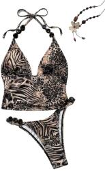 Shein Kétrészes Tankini Állatmintás Xs