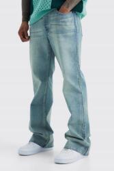 Boohooman KC93109 Boohoo Egyenes Szárú Férfi Farmer Nadrág Relaxed Fit (18) 48