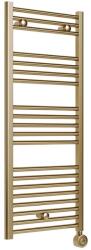 Crystal Електрическа лира за баня Crystal E-CORALITE, 500 W, 1200 x 500 mm, заредена с термофлуид, sb-brass (392733)