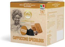 La Natura Fahéjas kekszes Cappuccino Dolce Gusto kompatibilis kapszula 16db LaNatura