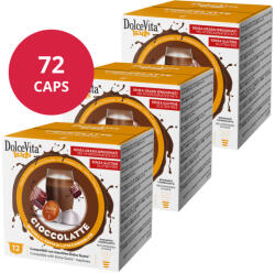 Dolce Vita Tejcsokoládé Dolce Gusto kompatibilis kapszulában 6x12db (72 kapszula) Dolce Vita