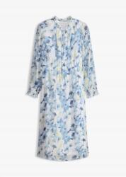 Bonprix B. p. c Ruha Plus Size Chiffon Kötött Nyakkivágás Virágok __36