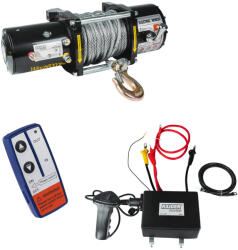 Raider Troliu electric 12V 2722kg 2.76 kW Ø7.2mm 24m RD-EW11 (121611)