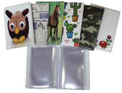  Okmánytartó vegyes mintákkal álló 8 zsebes (H-2051) - mystock