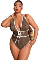 Shein Egyrészes Fürdőruha Mély Nyakkivágással XL - allegro - 2 095 Ft