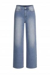 Boohoo ZC66208 Boohoo Egyenes Szárú Farmer Nadrág (18) XXL