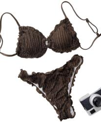 Shein Kétrészes Fodros Bikini Szett L