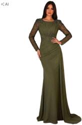 Shein Hosszú Ujjú Maxi Estélyi Ruha M