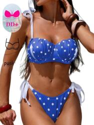 Shein Kétrészes Bikini Szett Pöttyös Merevítőkkel 80E M
