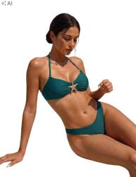 Shein Kétrészes Fürdőruha Fém Díszítéssel S