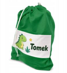  Iskolatáska saját névnyomtatással cipőkhöz és ruházathoz zöld (G00400213)