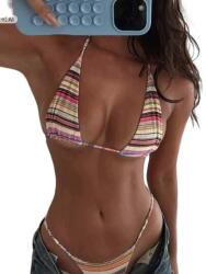 Shein Csíkos Kötött Bikini Szett S - allegro - 1 010 Ft
