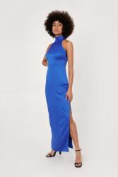 Nasty Gal EC45109 Nasty Gal Szatén Ruha Maxi Nyitott Hát (18) L