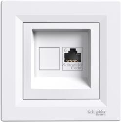 Schneider Electric Priza date RJ45 Cat6 UTP alba Asfora (EL0074765)