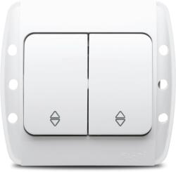 Elbi Intrerupator cap scara 10A alb, Zirve (EL0000049)