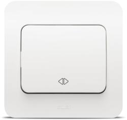Elbi Intrerupator cruce 10A alb mat Jazz (EL0072882)