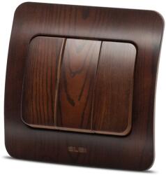 Elbi Intrerupator triplu 10A nuc inchis Jazz (EL0072866)