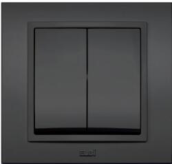Elbi Intrerupator dublu 10A fume Zena (EL0011999)