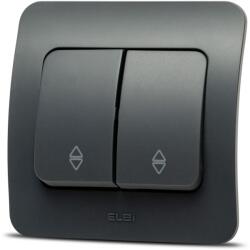 Elbi Intrerupator cap scara 10A antracit Jazz (EL0072920)