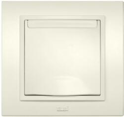 Elbi Priza Schuko cu capac 16A crem Zena (EL0013869)