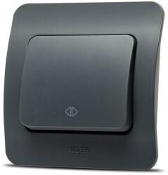 Elbi Intrerupator cruce 10A antracit Jazz (EL0072922)
