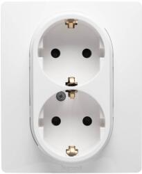 Legrand Priza dubla Schuko 16A alba Niloe (EL0070243)
