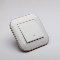 OVIVO Intrerupator cruce alb kraft loft (EL0057130)