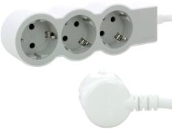 Legrand Prelungitor 5 m 3 prize cu impamantare 3 x 1 5 mm2 alb gri (EL0089362)