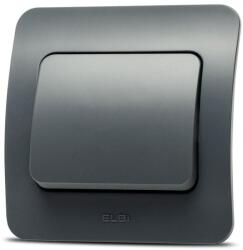 Elbi Intrerupator simplu 10A antracit Jazz (EL0072926)