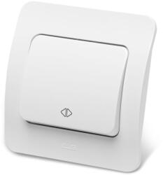 Elbi Intrerupator cruce 10A alb Jazz (EL0072824)
